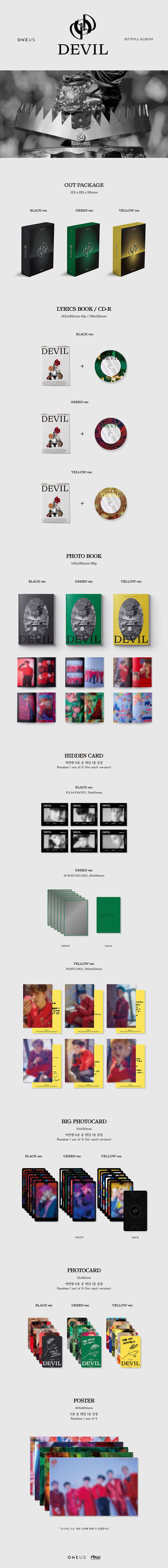 oneus-1st-full-album-devil-wholesale