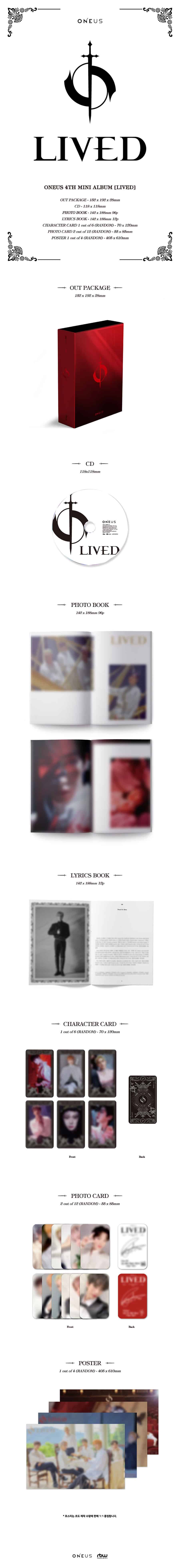 oneus-4th-mini-album-lived-wholesale