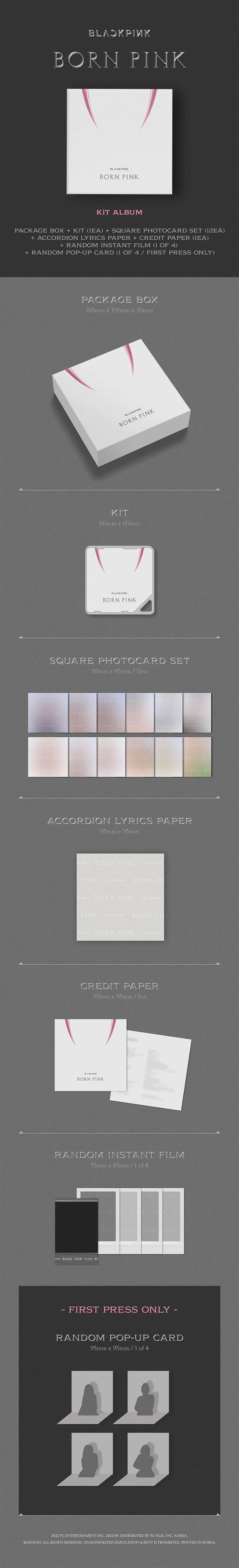 blackpink-2nd-album-born-pink-kit-album-wholesale