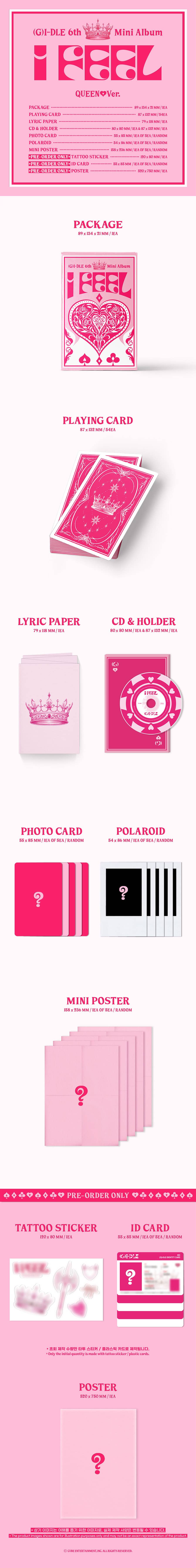 gi-dle-6th-mini-i-feel-queen-ver-wholesale