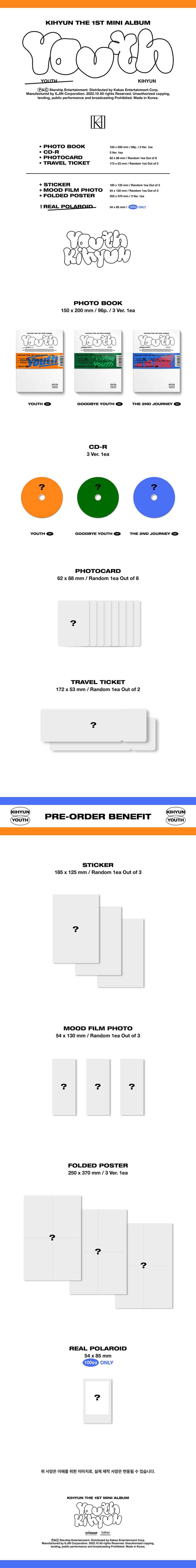 kihyun-1st-mini-album-youth-wholesales