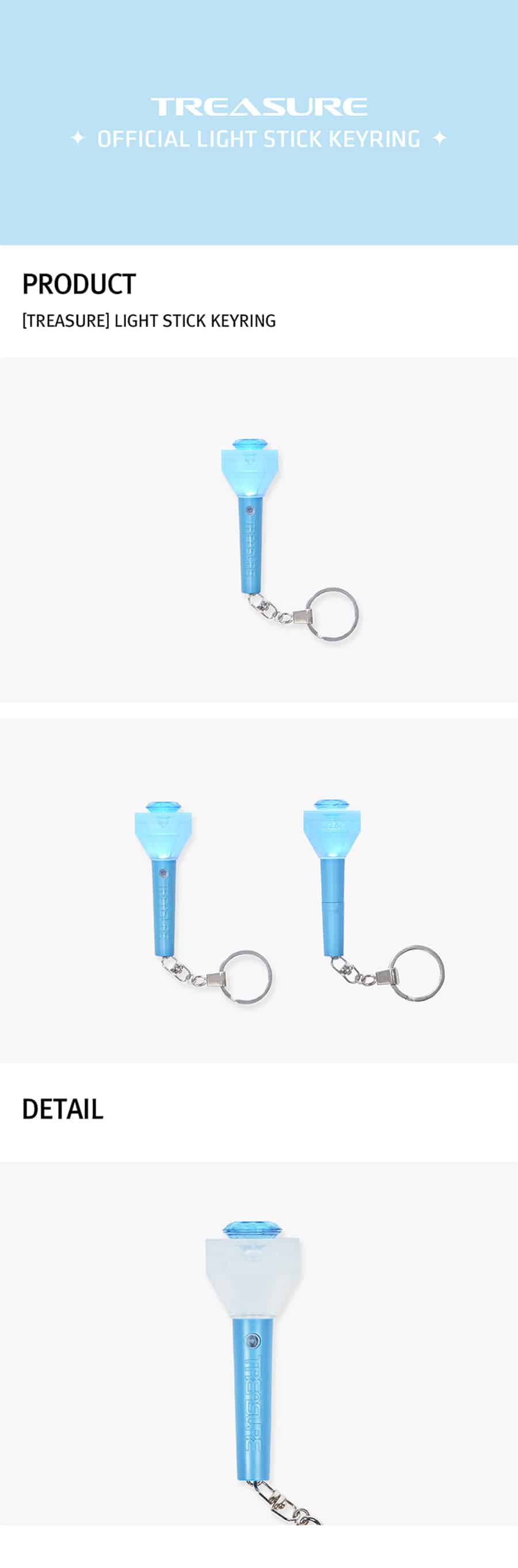 treasure-light-stick-keyring-wholesale