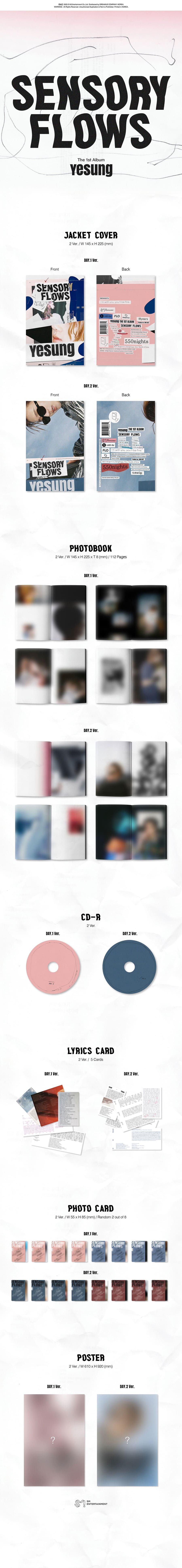 yesung-1st-album-sensory-flows-wholesales