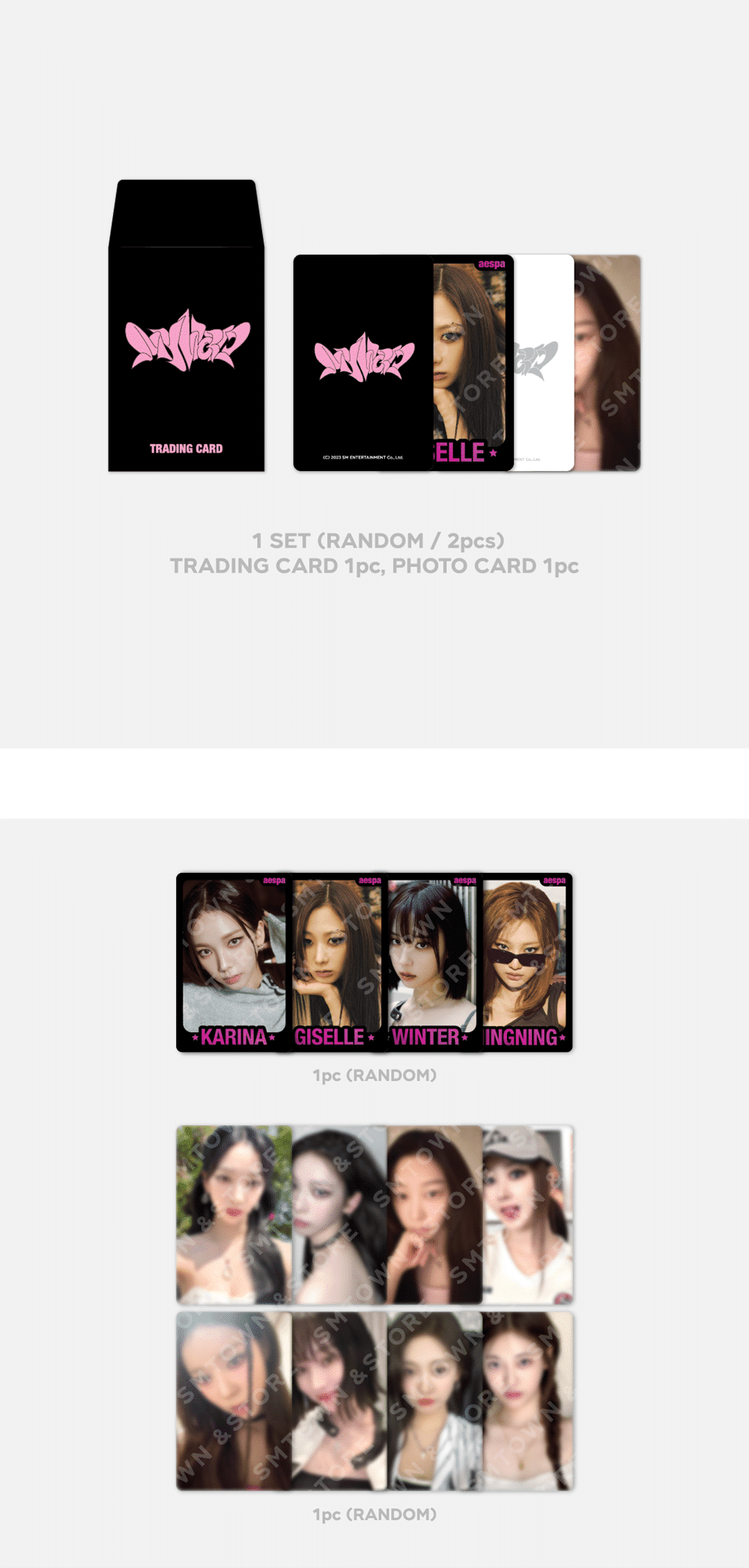 aespa-random-trading-card-set-b-my-world-wholesales