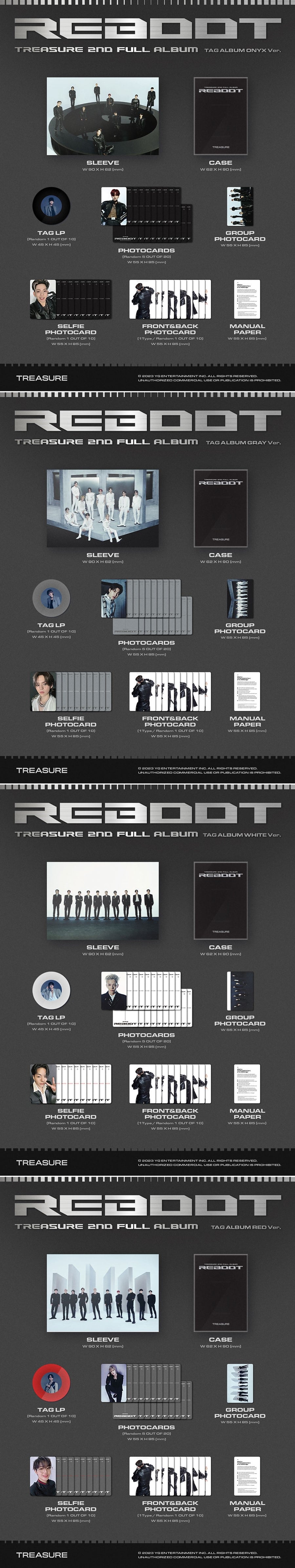 treasure-2nd-full-album-reboor-yg-tag-album-wholesales