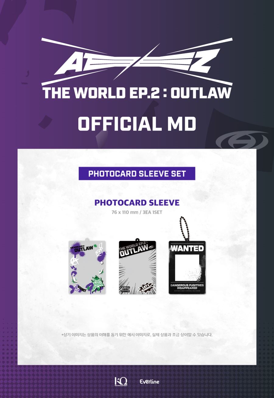 ateez-the-world-ep2-outlaw-photocard-sleeve-set-wholesales