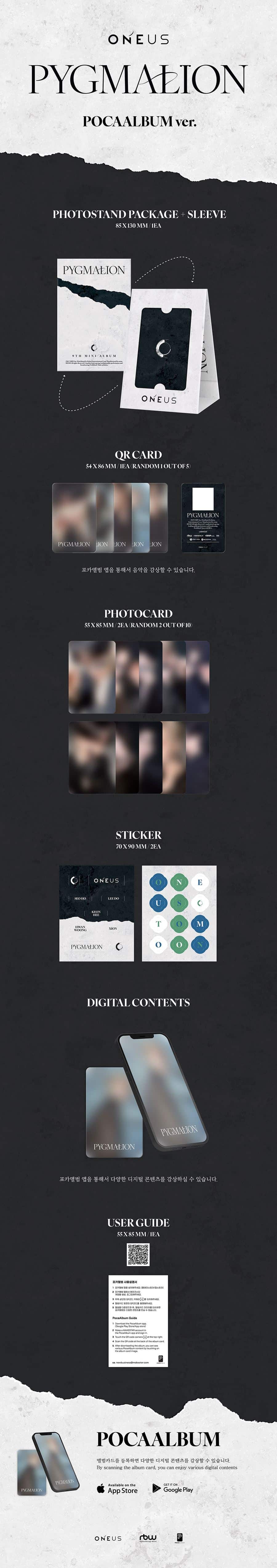 oneus-mini-album-9th-pygmalion-pocaalbum-ver-wholesales