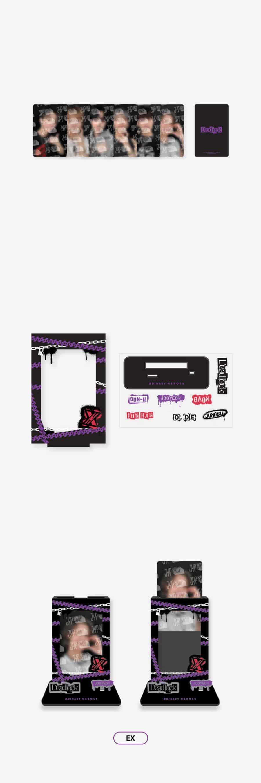 xdinary-heroes-acrylic-photocard-stand-deadlock-wholesales