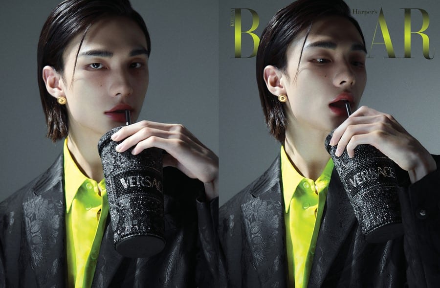 harpers-bazaar-b-type-dec-2023-cover-shin-hyun-ji-stray-kids-hyunjin