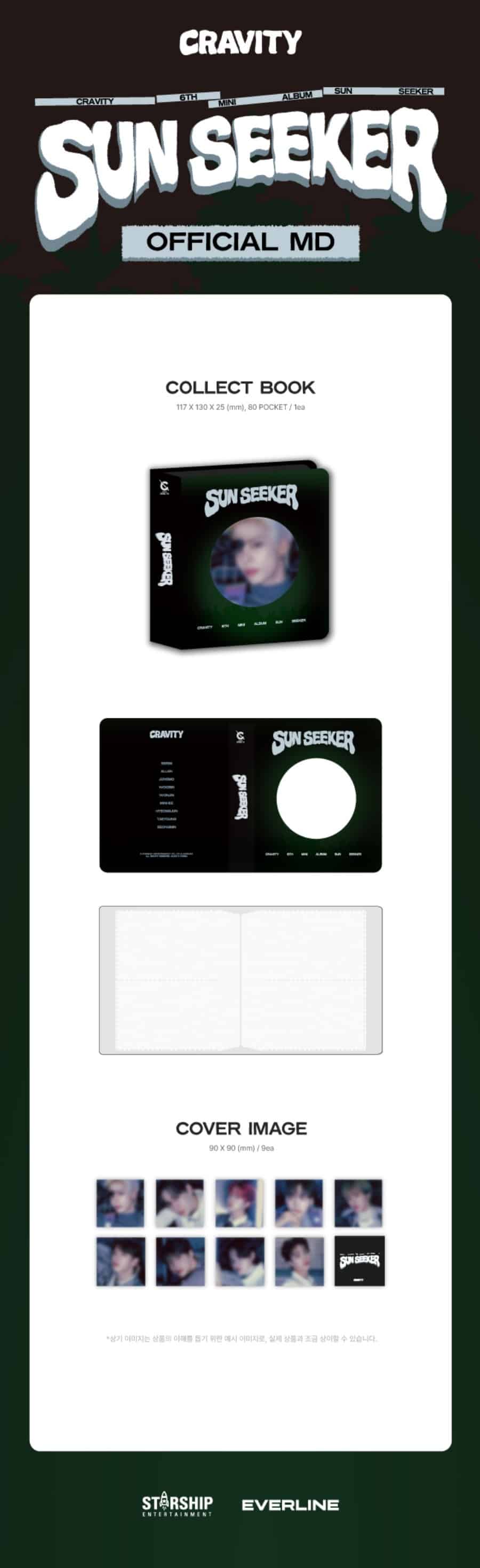 cravity-6th-mini-album-sun-seeker-collect-book-wholesales