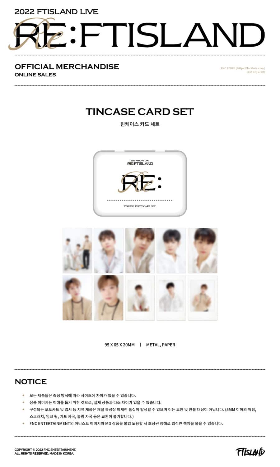 ftisland-live-re-ftisland-official-md-tincase-card-set-wholesales