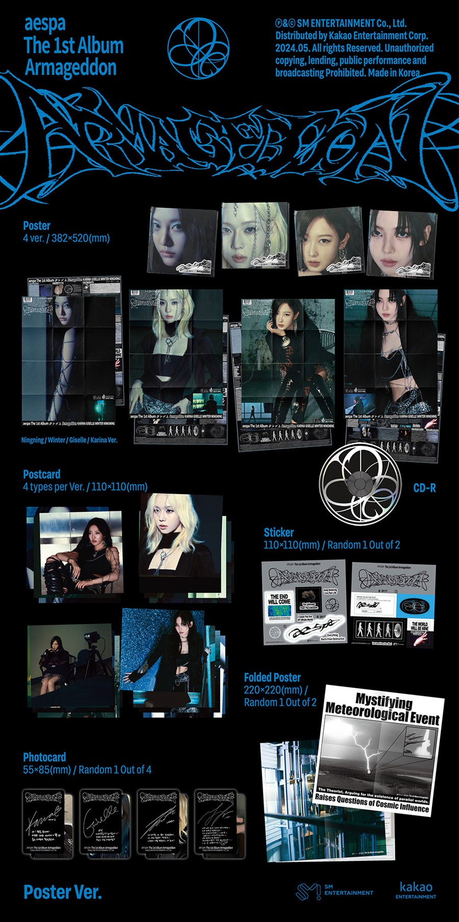 aespa-the-1st-album-armageddon-poster-ver-wholesales