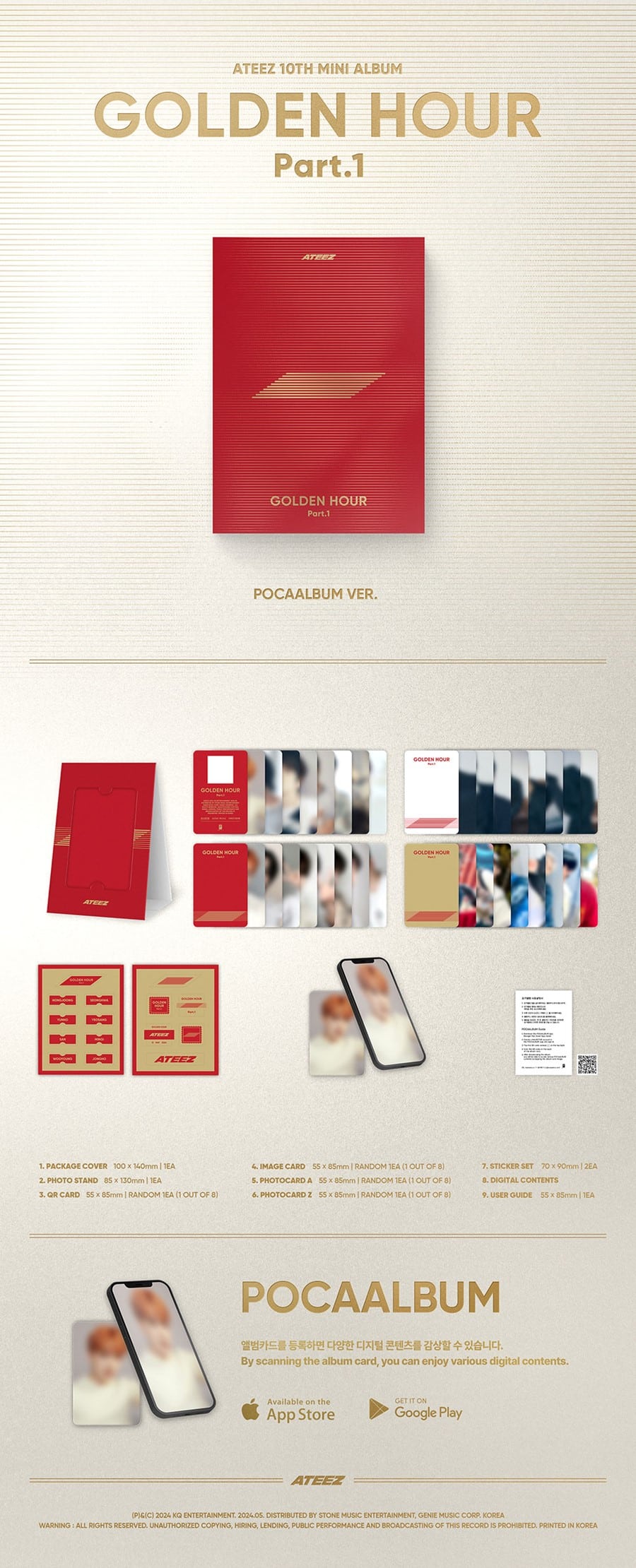 ateez-10th-mini-album-golden-hour-part-1-pocaalbum-ver-wholesales