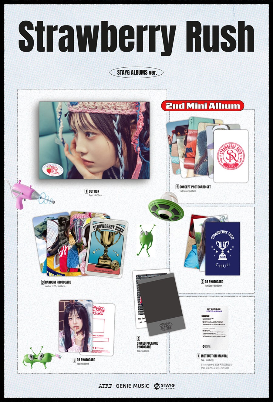 chuu-2nd-mini-album-strawberry-rush-stayg-album-ver-wholesales