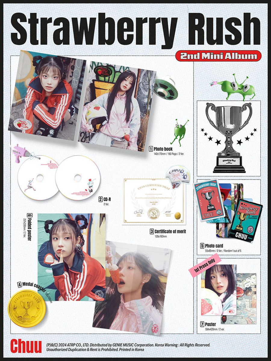 chuu-2nd-mini-album-strawberry-rush-wholesales