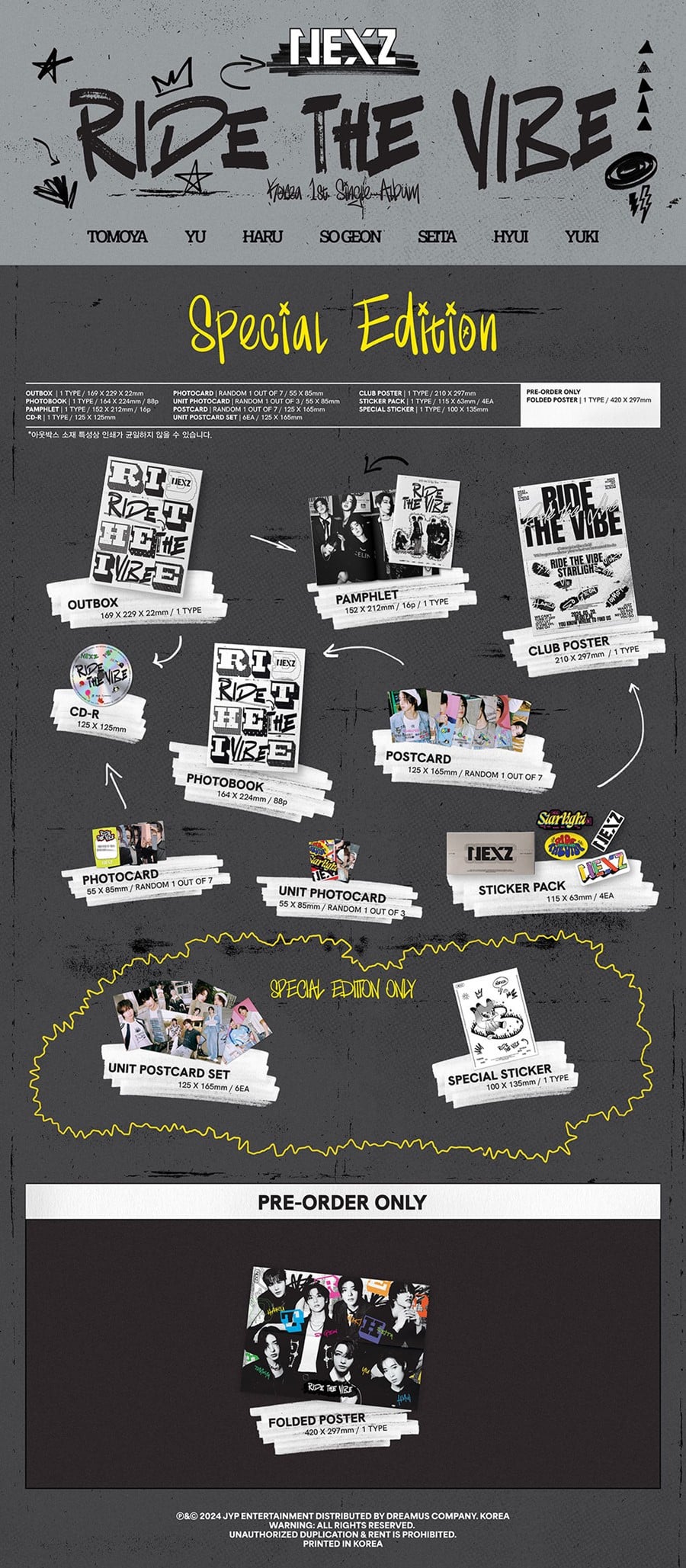 nexz-korea-1st-single-album-ride-the-vibe-special-edition-wholesales