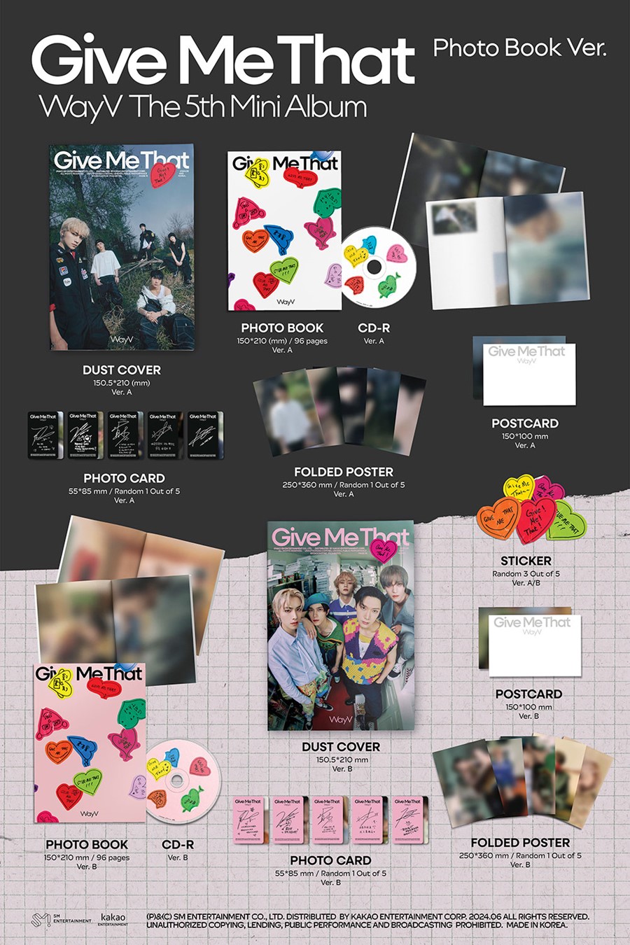 wayv-5th-mini-album-give-me-that-photo-book-ver-wholesales