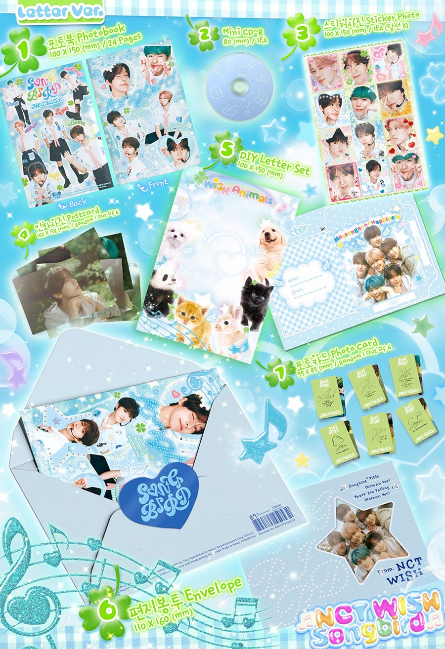 nct-wish-single-album-songbird-letter-ver-wholesales