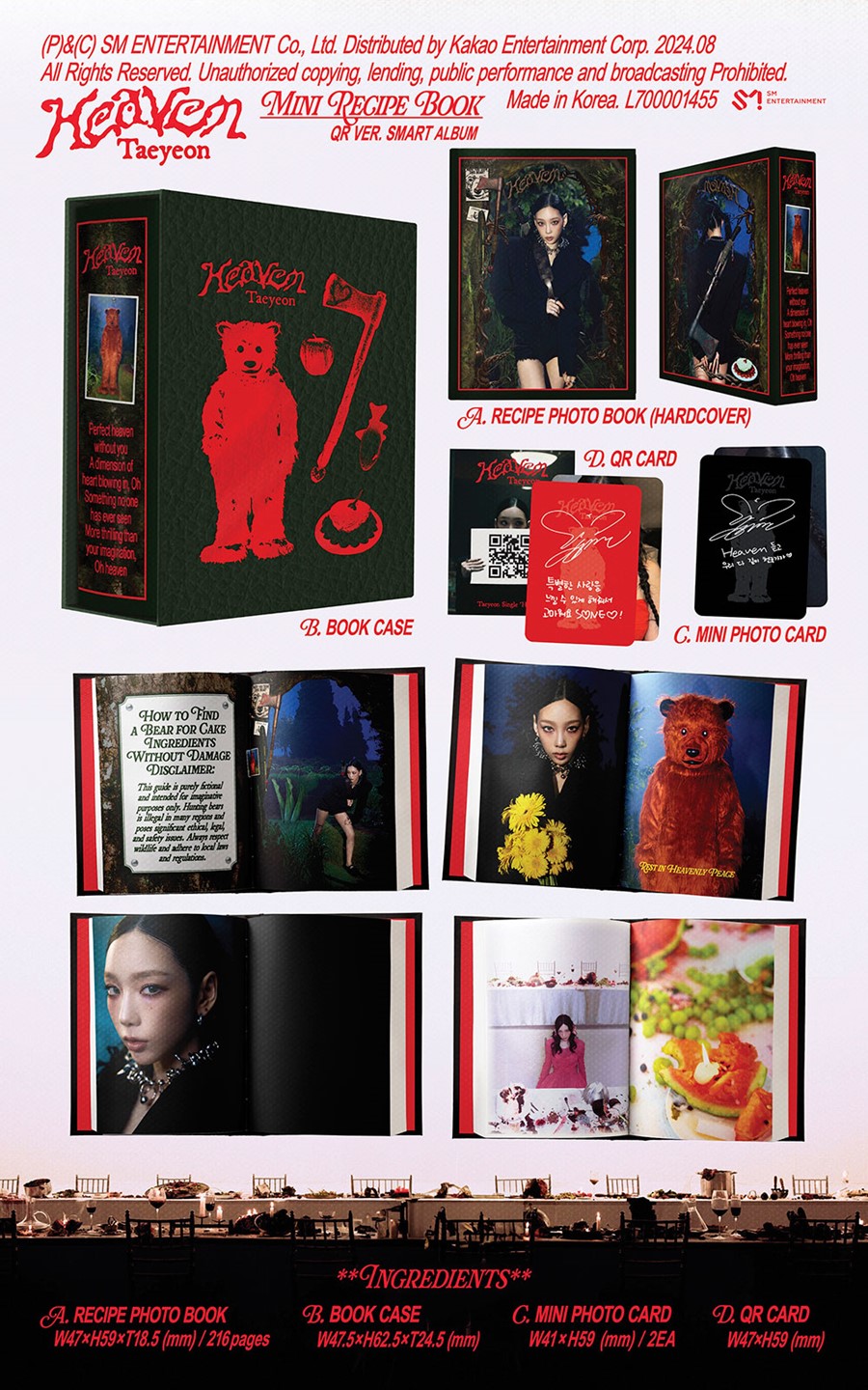 taeyeon-heaven-mini-recipe-book-ver-smart-album-wholesales
