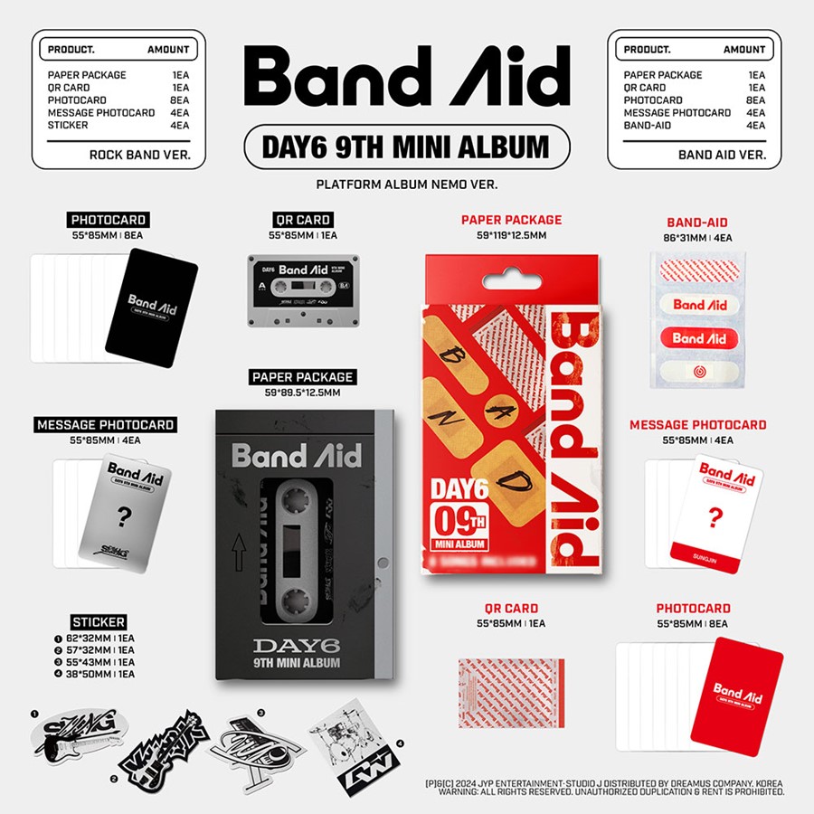day6-9th-mini-album-band-bird-platform-album-nemo-ver-wholesales