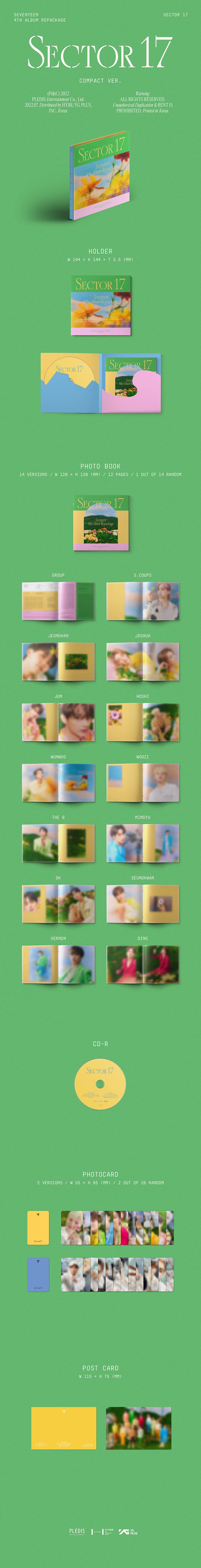 seventeen-4th-album-repackage-sector-17-compact-ver-wholesales