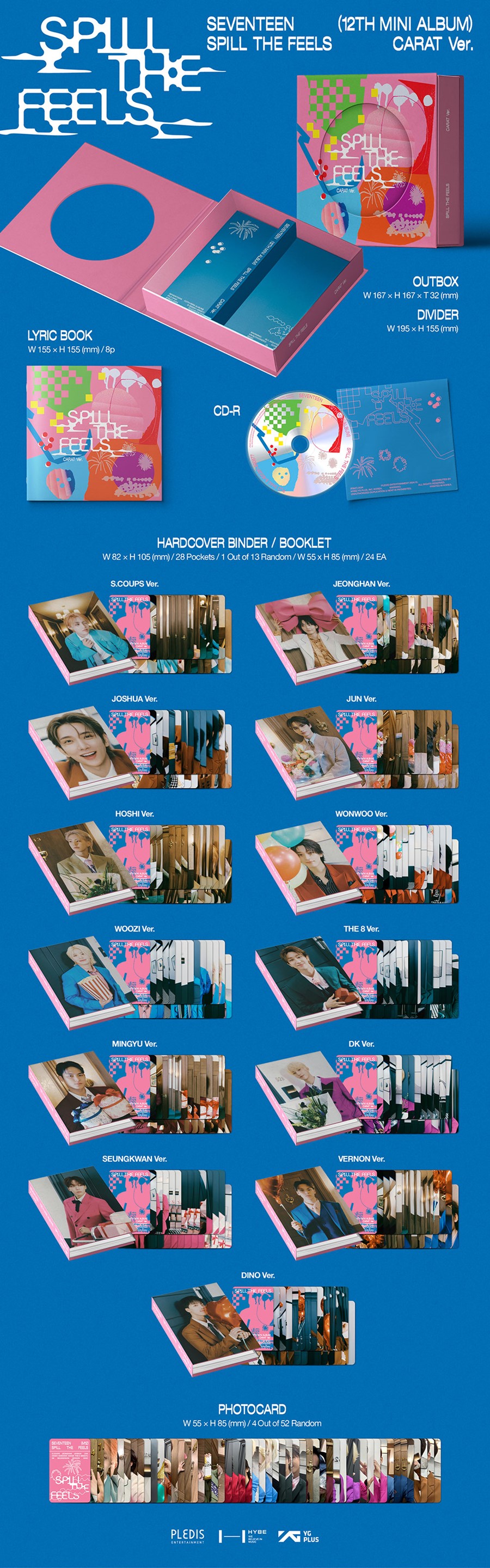 seventeen-12th-mini-album-spill-the-feels-carat-ver-wholesale