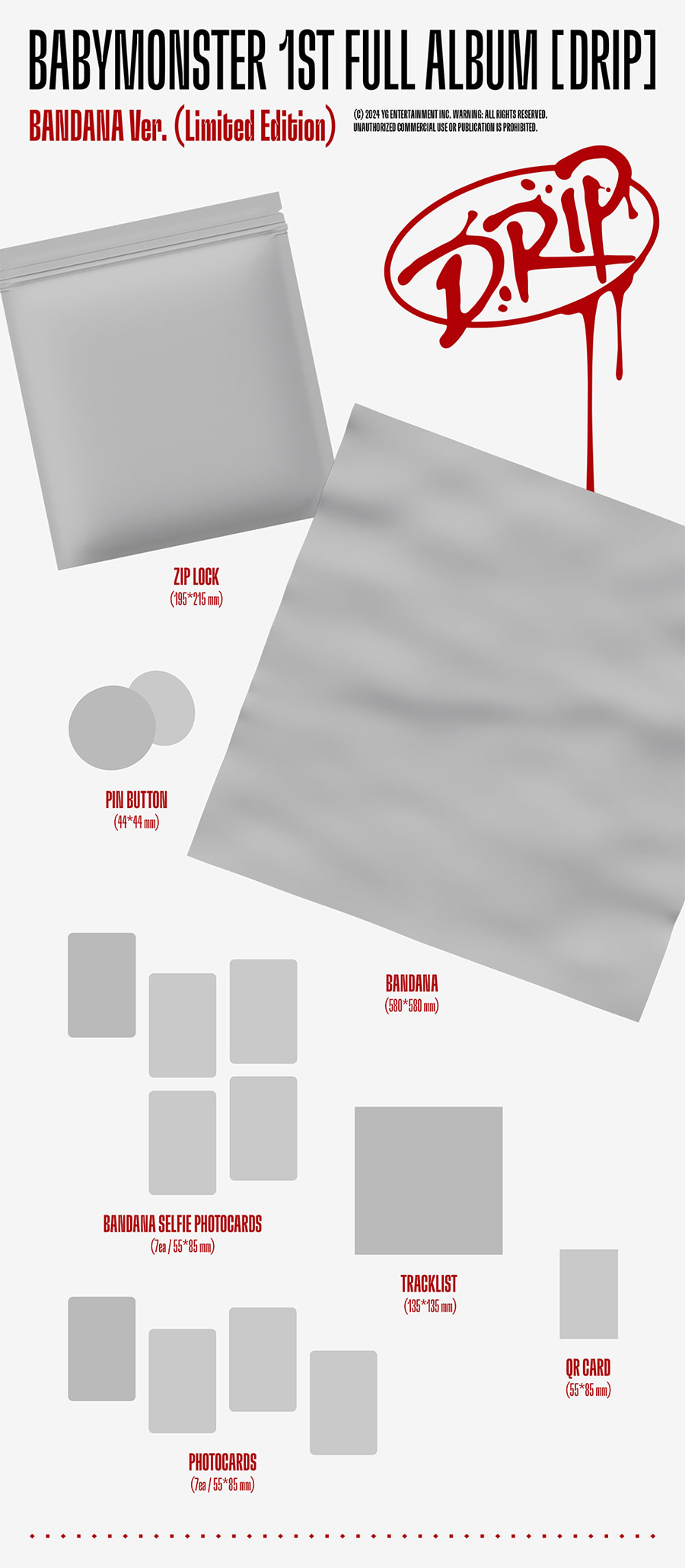 babymonster-1st-full-album-drip-bandana-ver-limited-edition-wholesale