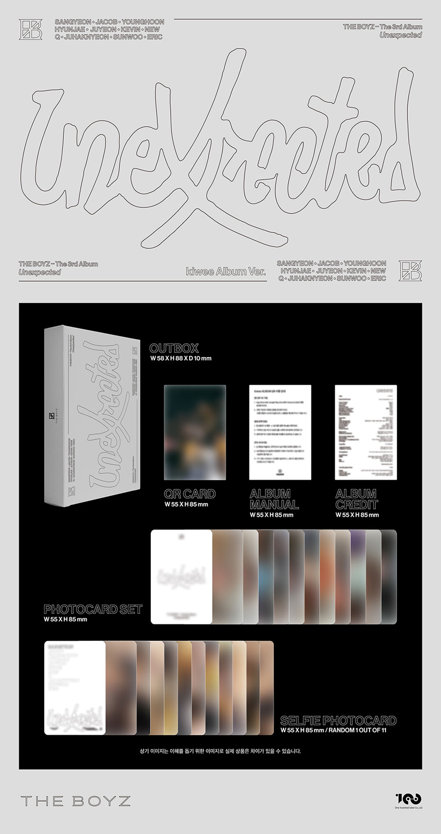 the-boyz-unexpected-kiwee-album-ver-wholesale