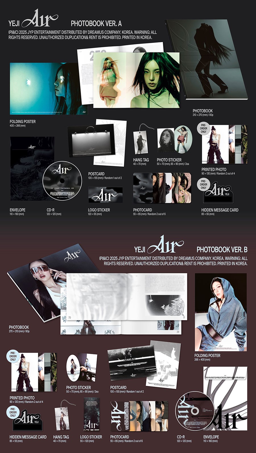 yeji-itzy-air-photobook-ver-wholesale