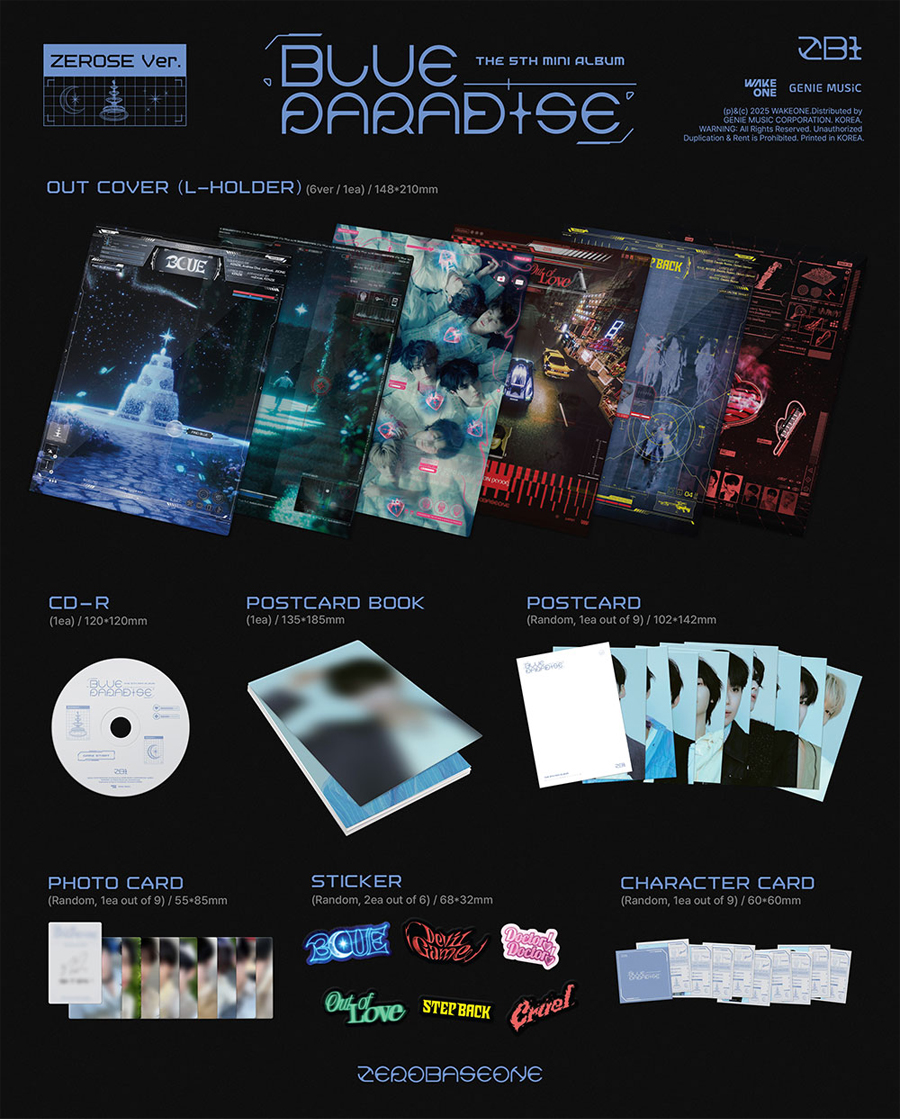 zerobaseone-the-5th-mini-album-blue-paradise-zerose-ver-wholesale