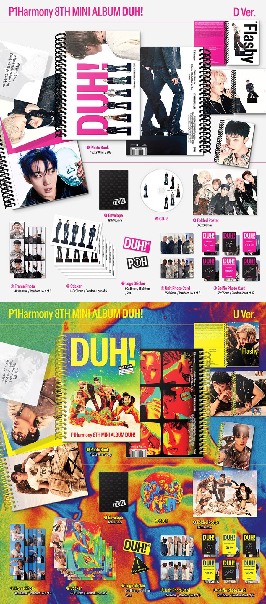 p1harmony-8th-mini-album-duh-wholesale