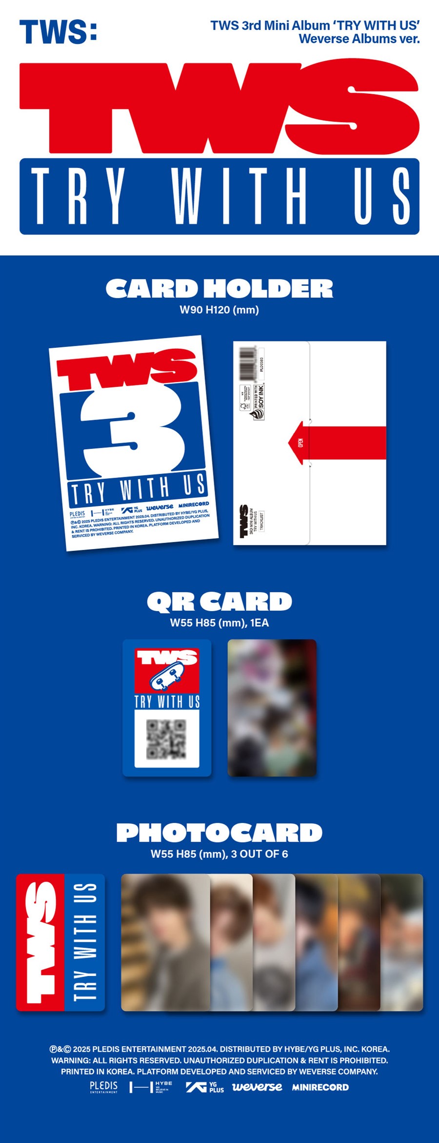 tws-3rd-mini-album-try-with-us-weverse-albums-ver-wholesale