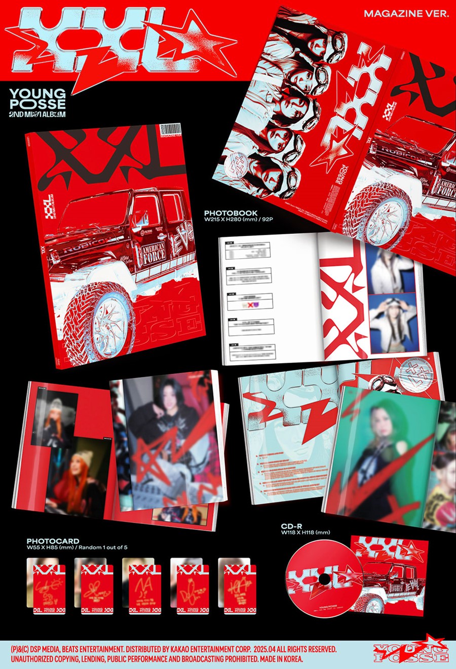 young-posse-2nd-ep-xxl-magazine-ver-wholesale