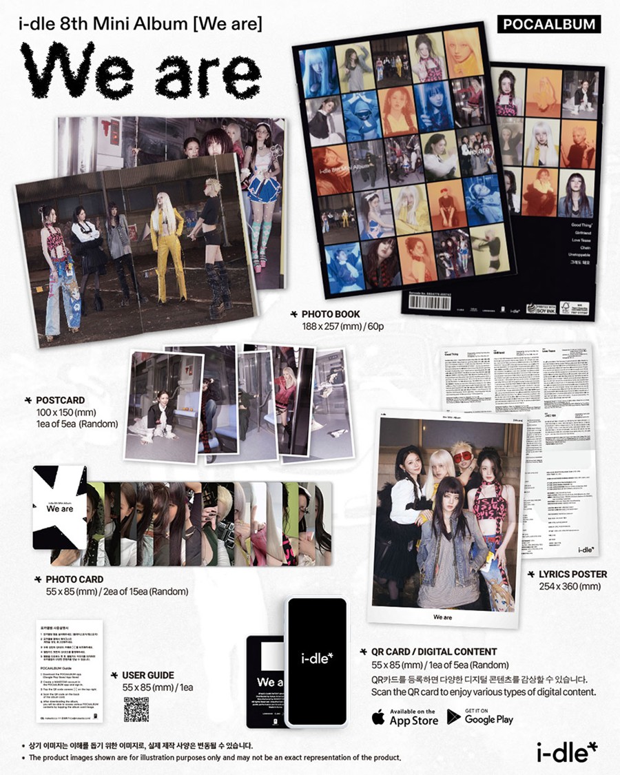 i-dle-8th-mini-album-we-are-pocaalbum-photobook-ver-wholesale