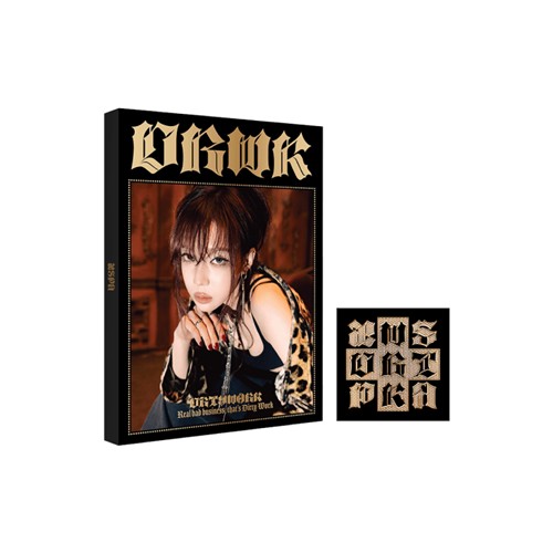 aespa-single-dirty-work-official-md-postcard-set