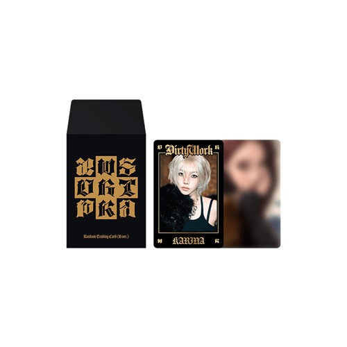 aespa-single-dirty-work-official-md-random-trading-card-set-b