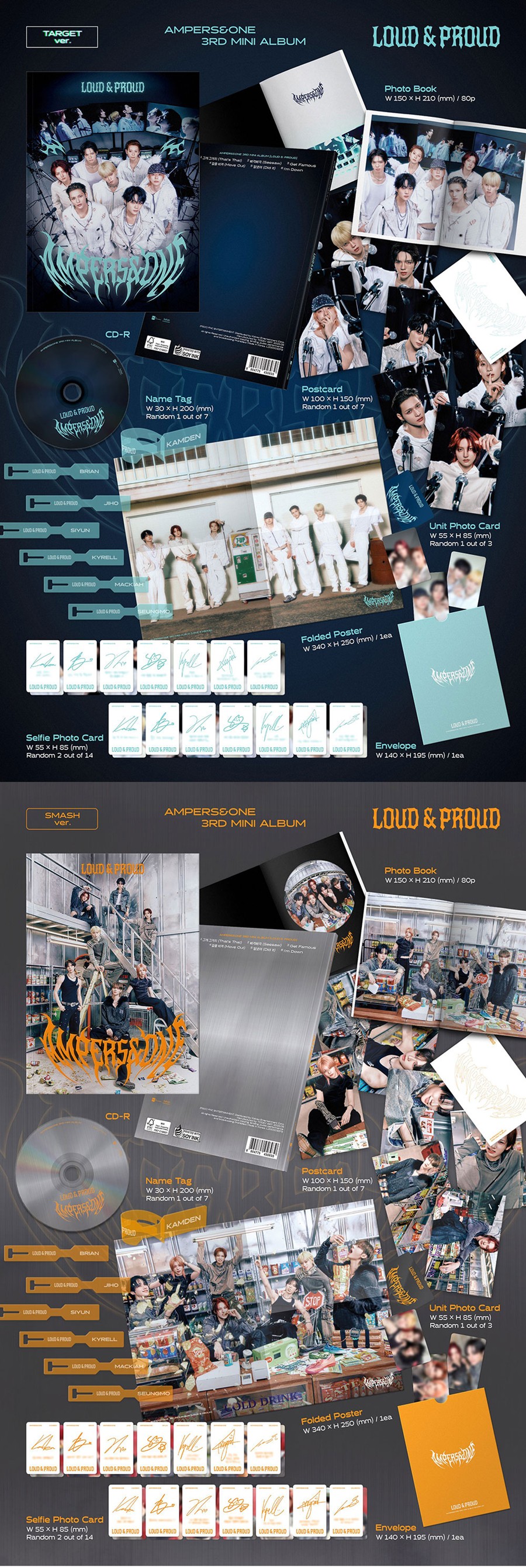 ampers-one-3rd-mini-album-loud-proud-wholesale