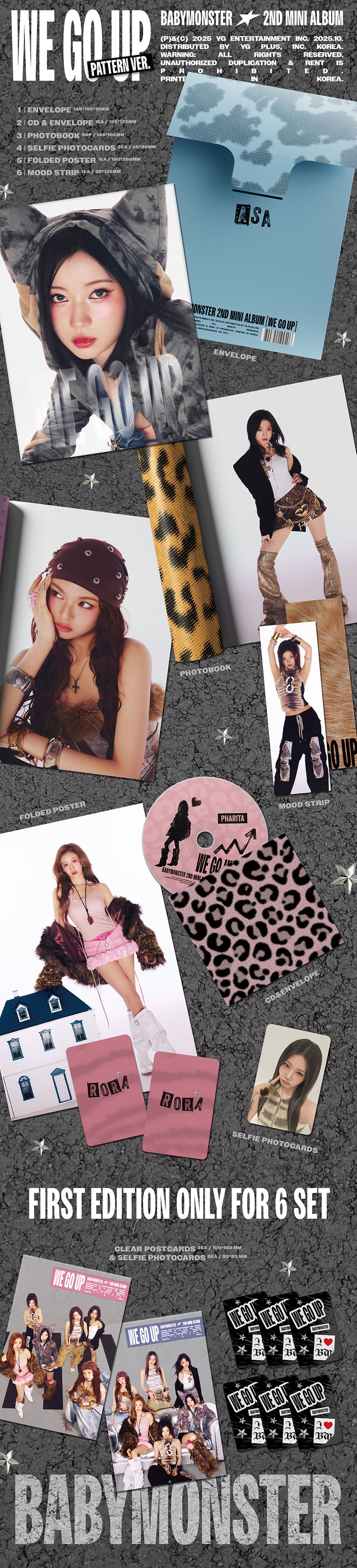babymonster-2nd-mini-album-we-go-up-pattern-ver-wholesale