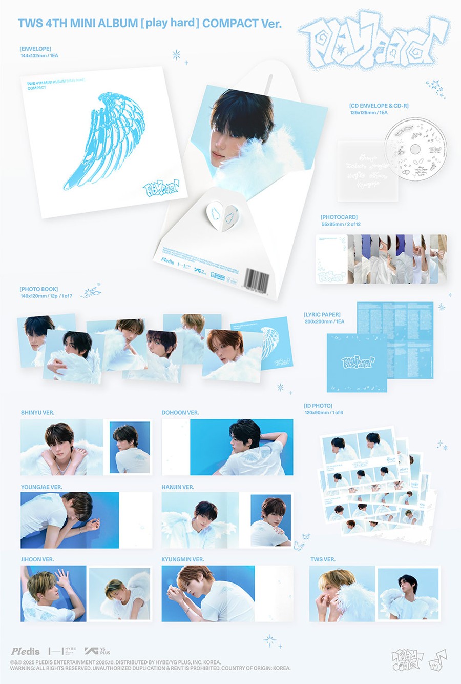 tws-4th-mini-album-play-hard-compact-ver-wholesale