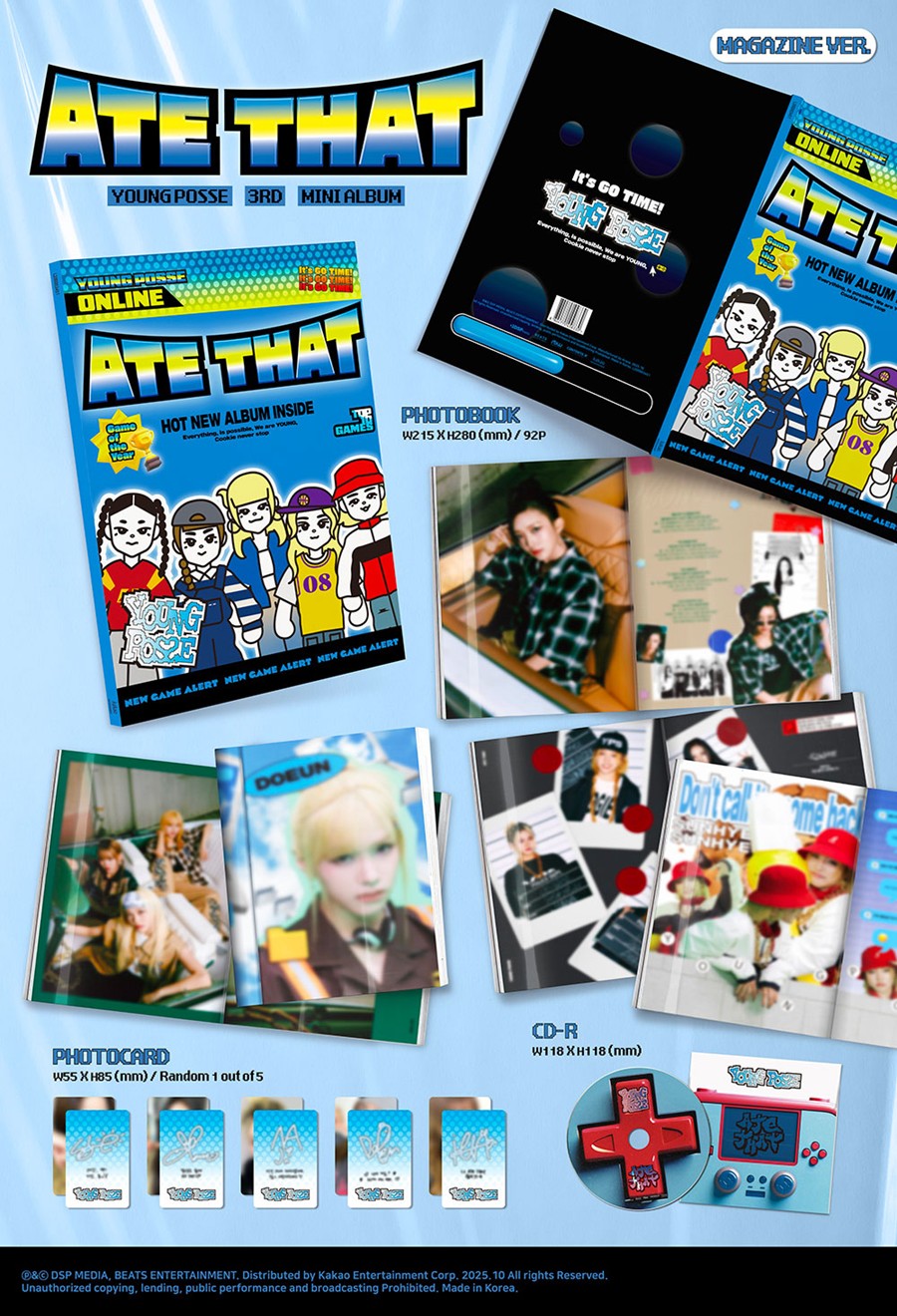 young-posse-3rd-ep-ate-that-magazine-ver-wholesale