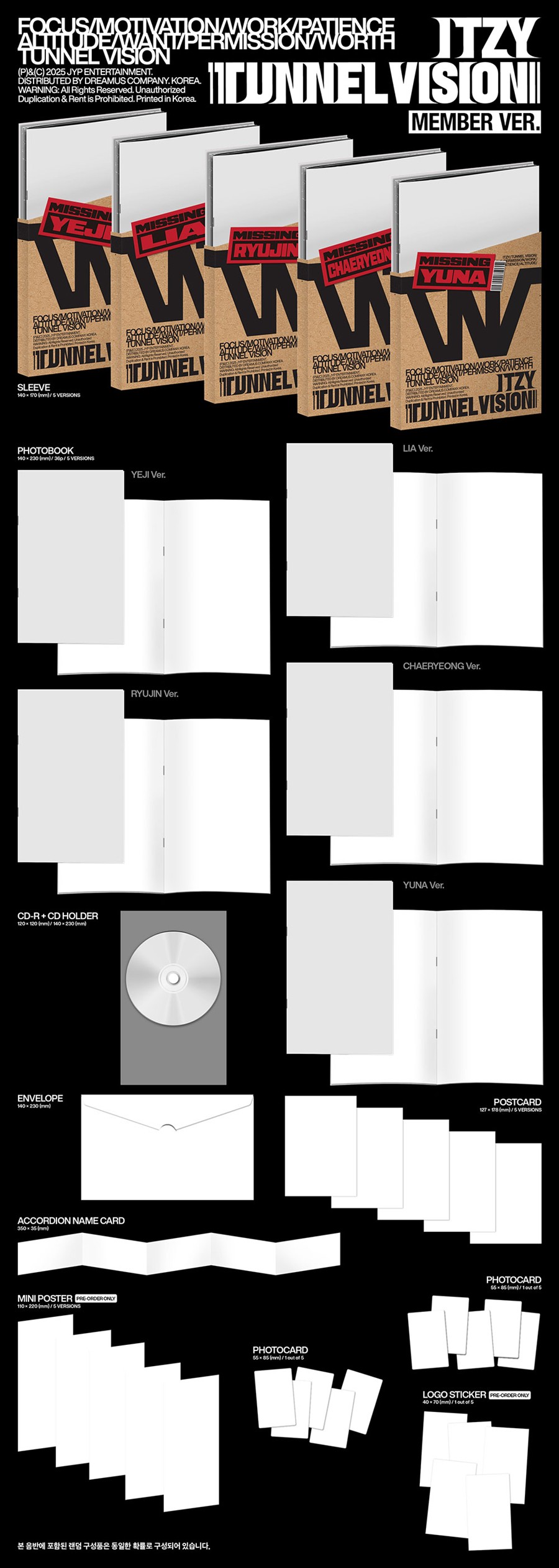 itzy-tunnel-vision-member-ver-wholesale