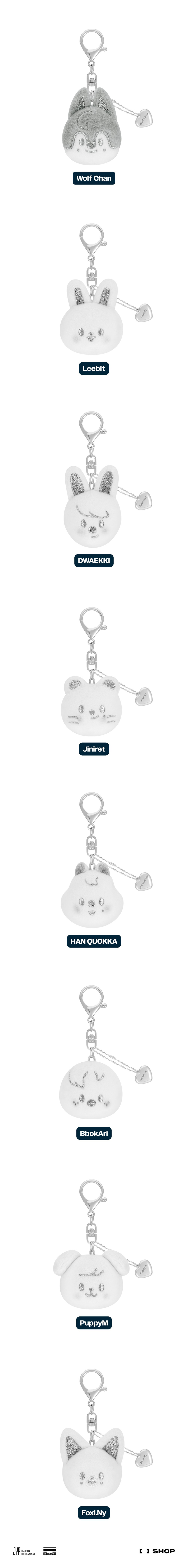stray-kids-dominate-celebrate-skzoo-face-keyring-silver-ver-wholesale