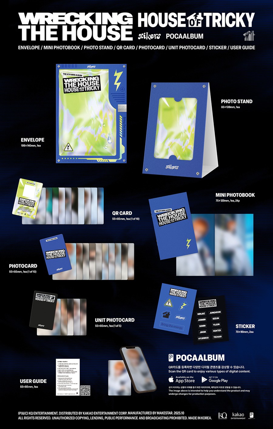 xikers-6th-mini-album-house-of-tricky-wrecking-the-house-pocaalbum-ver-wholesale